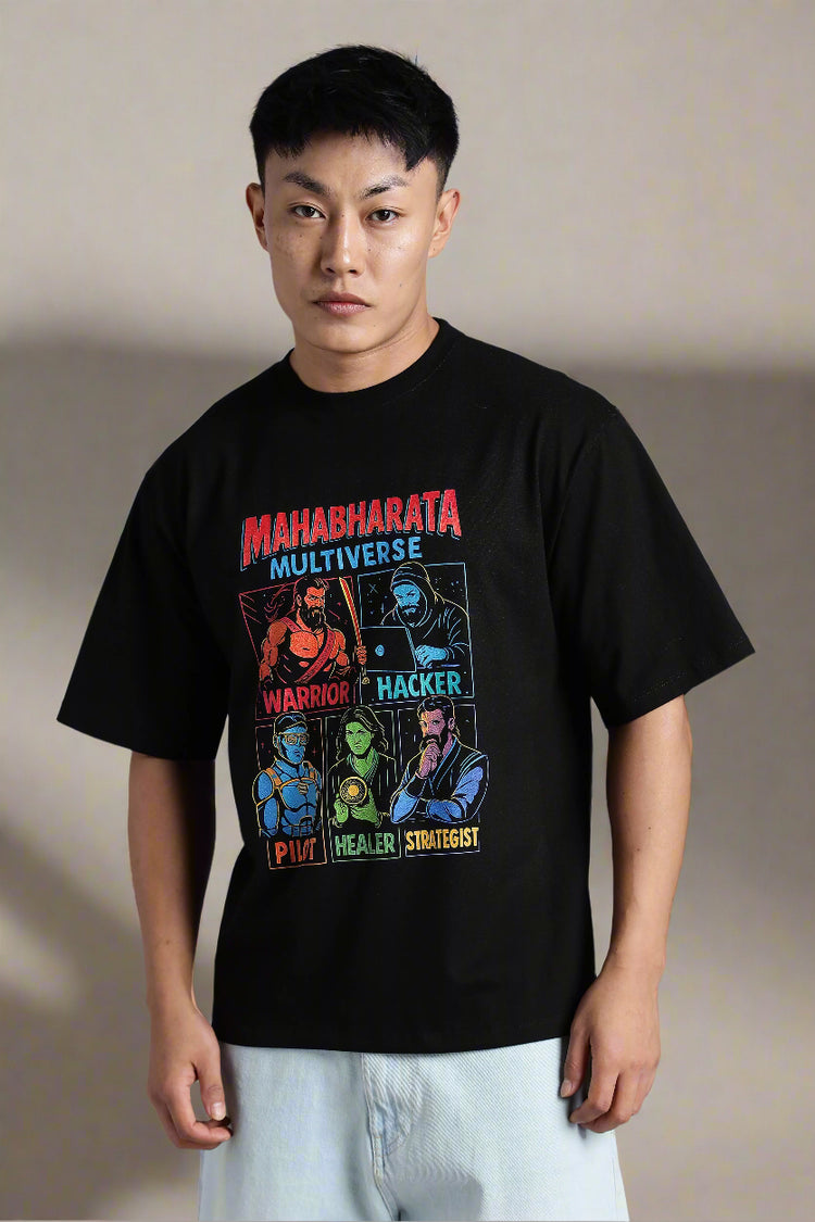 Mahabharata Multiverse-T-Shirt-Mahabharata - Epic threads india