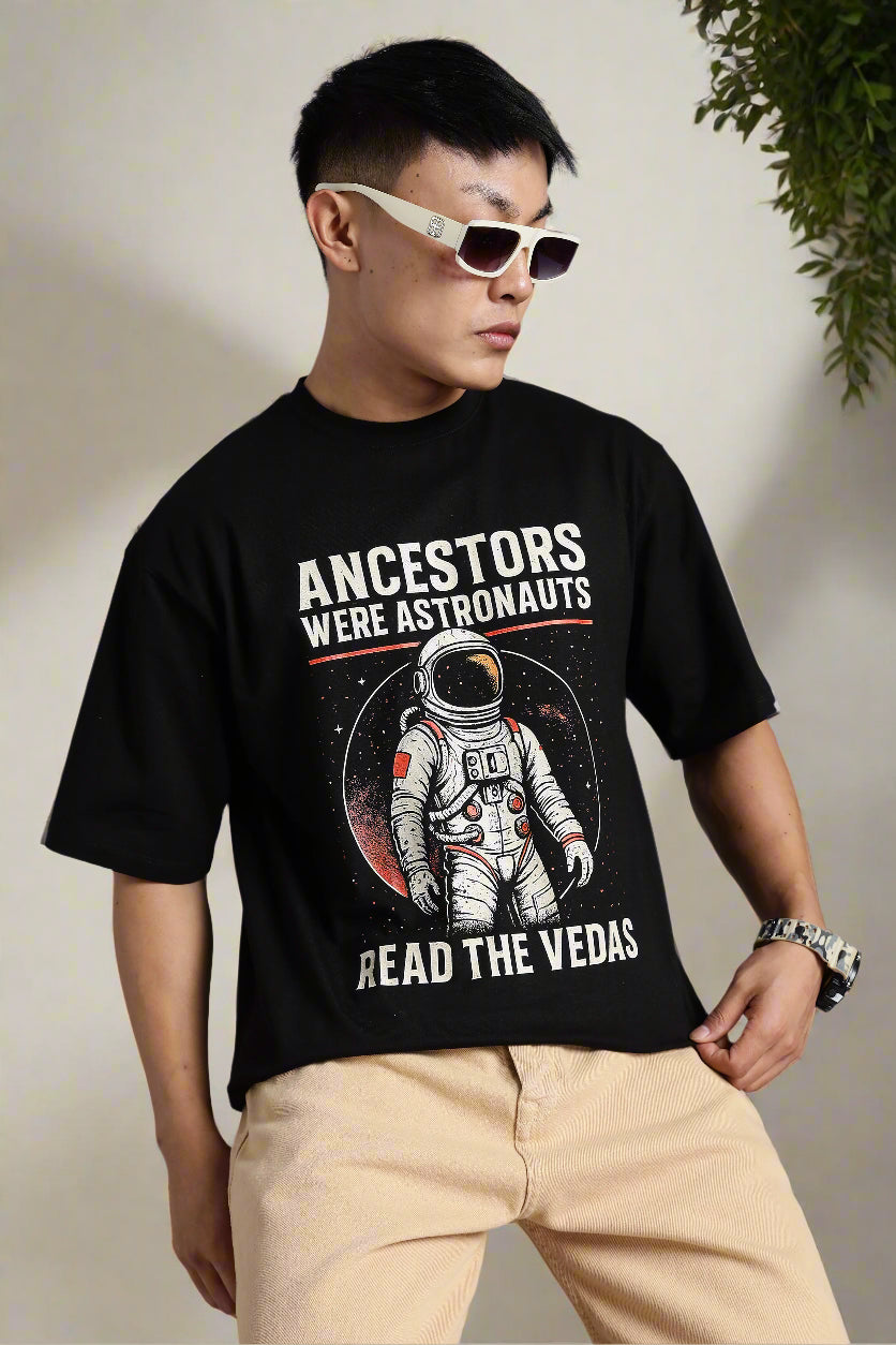 Ancestors were Astronauts T-Shirt- Veda Gyan - Epic threads india