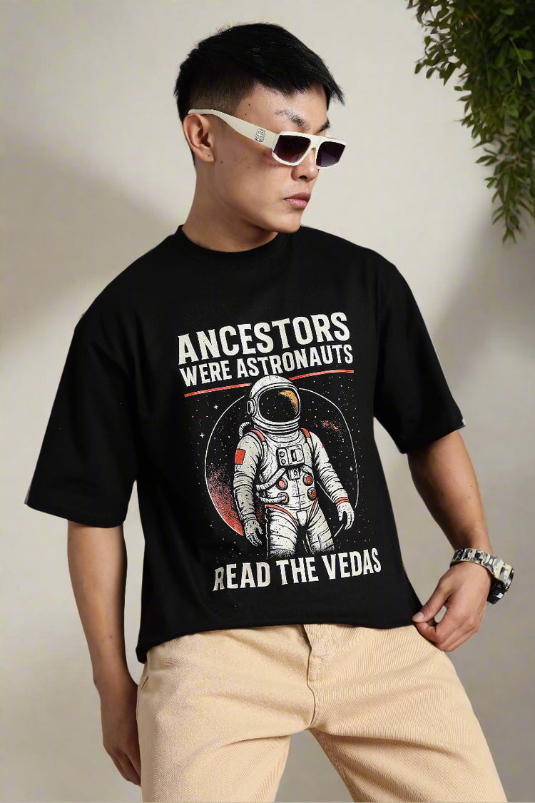 Ancestors were Astronauts T-Shirt- Veda Gyan - Epic threads india