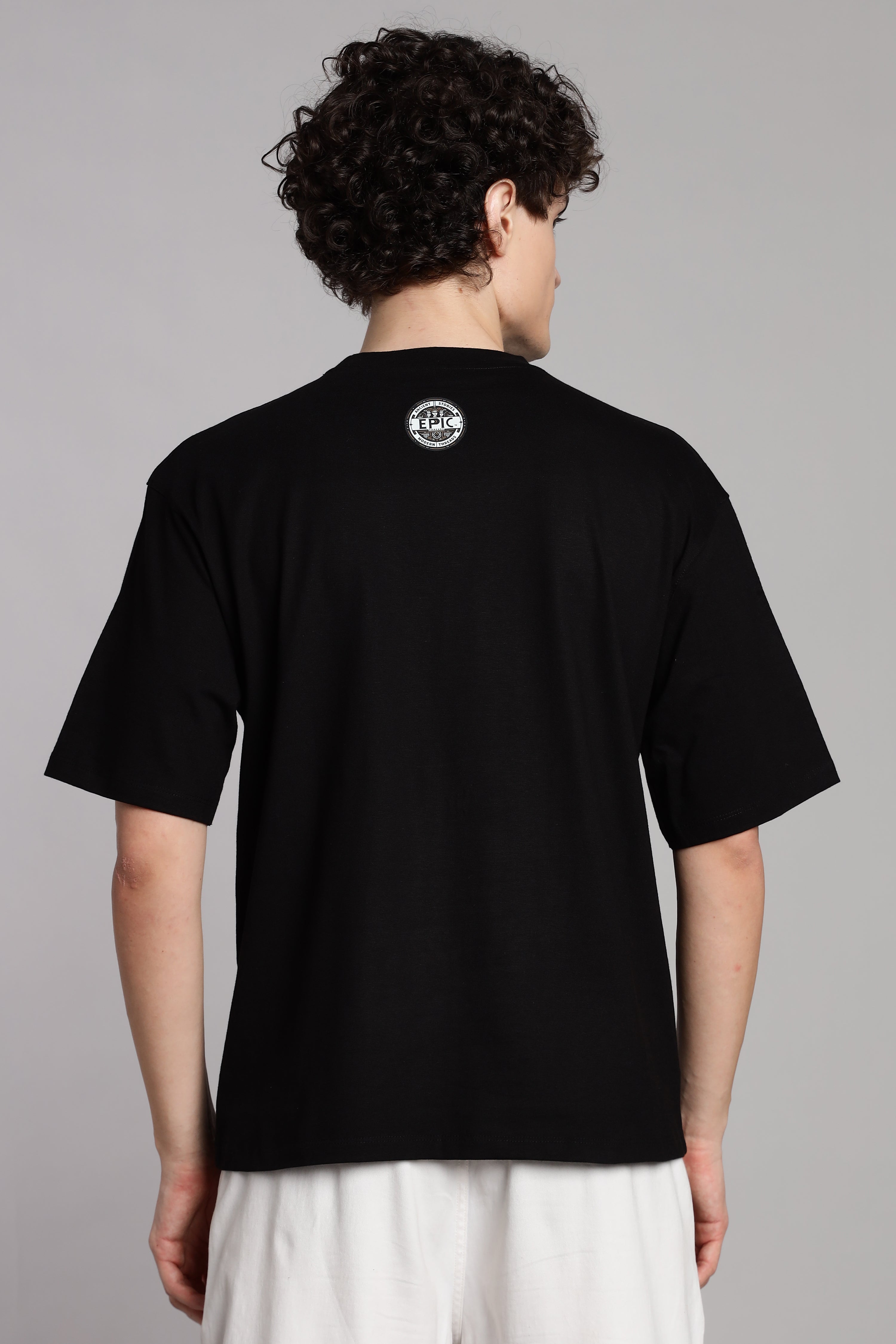 I AM. That’s Enough T-Shirt- Black - Epic threads india