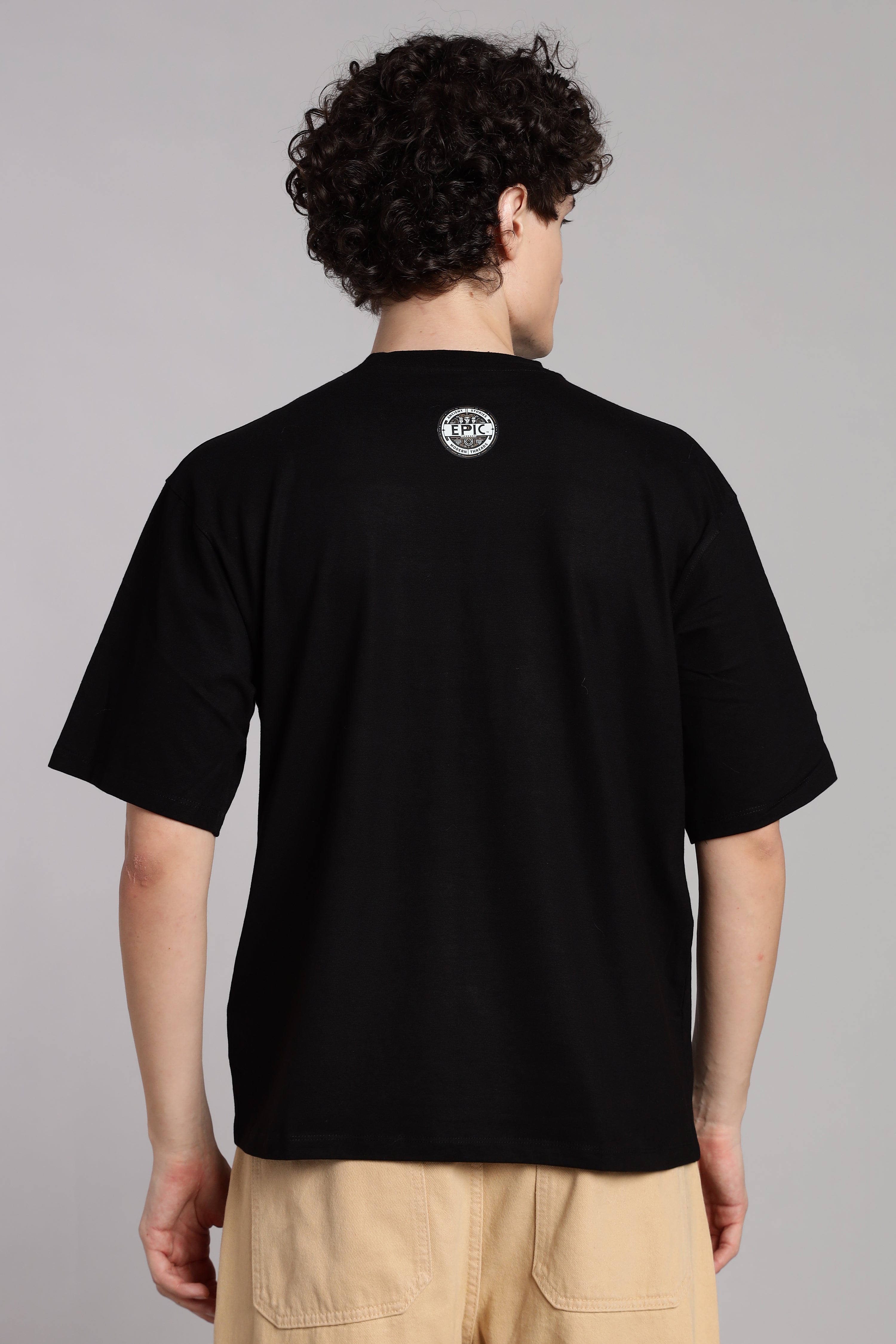 Focus on the Action, Not the Outcome T-Shirt- Black - Epic threads india