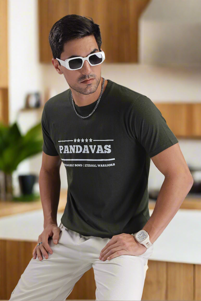 Pandavas T-Shirt – The Brotherhood of Strength and Honor - Epic threads india