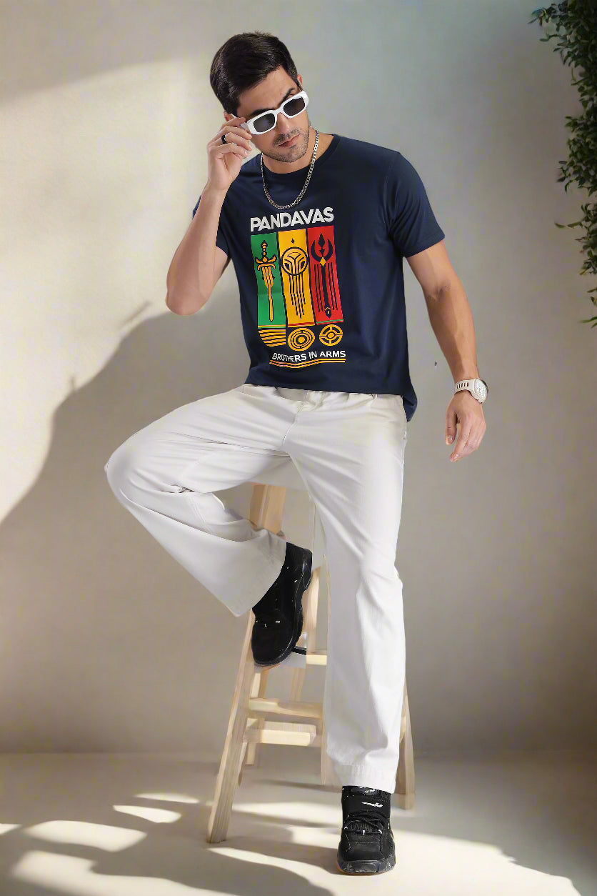 Pandavas T-Shirt – Brothers in Arms - Epic threads india