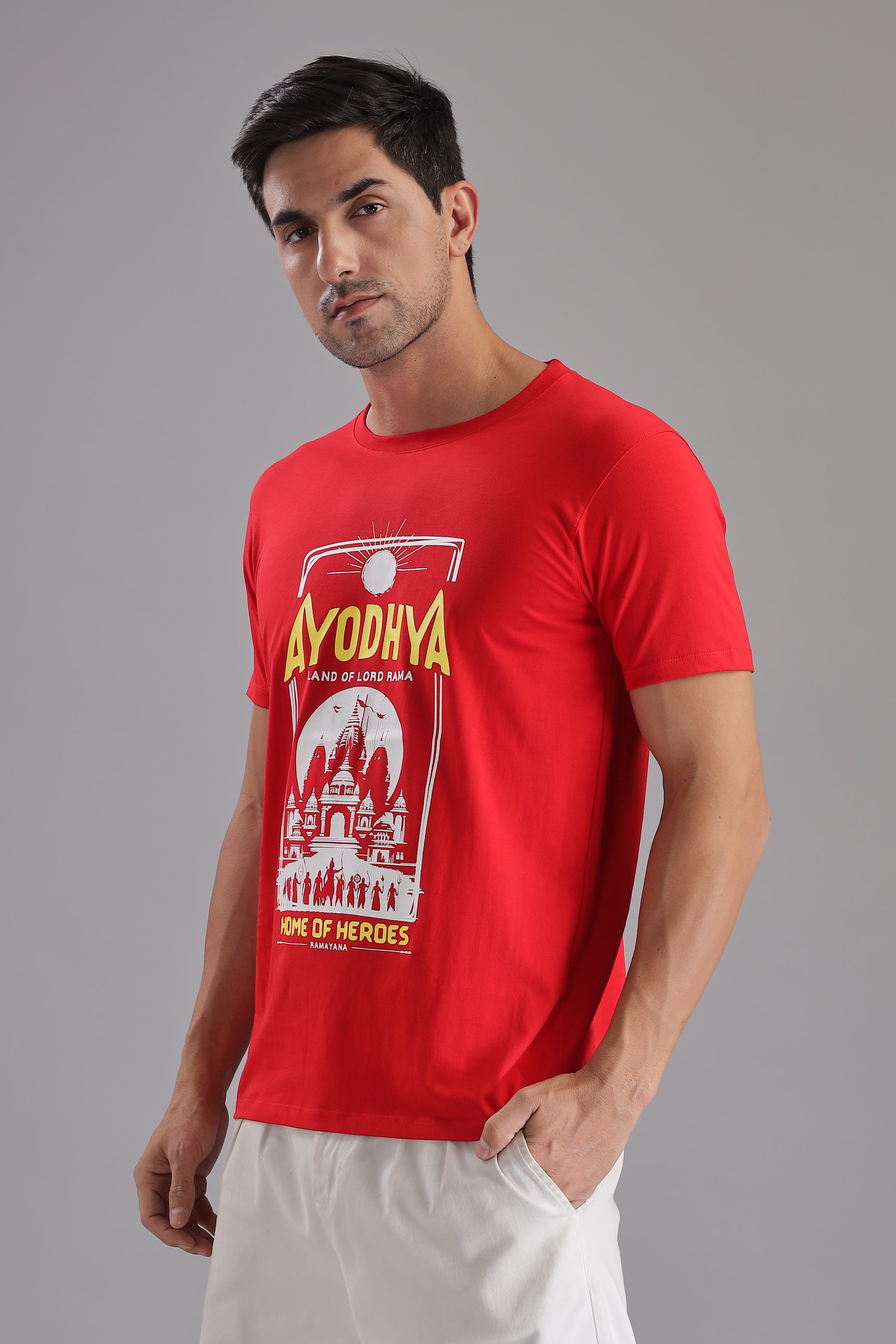 Ayodhya T-Shirt – Home of Heroes - Epic threads india
