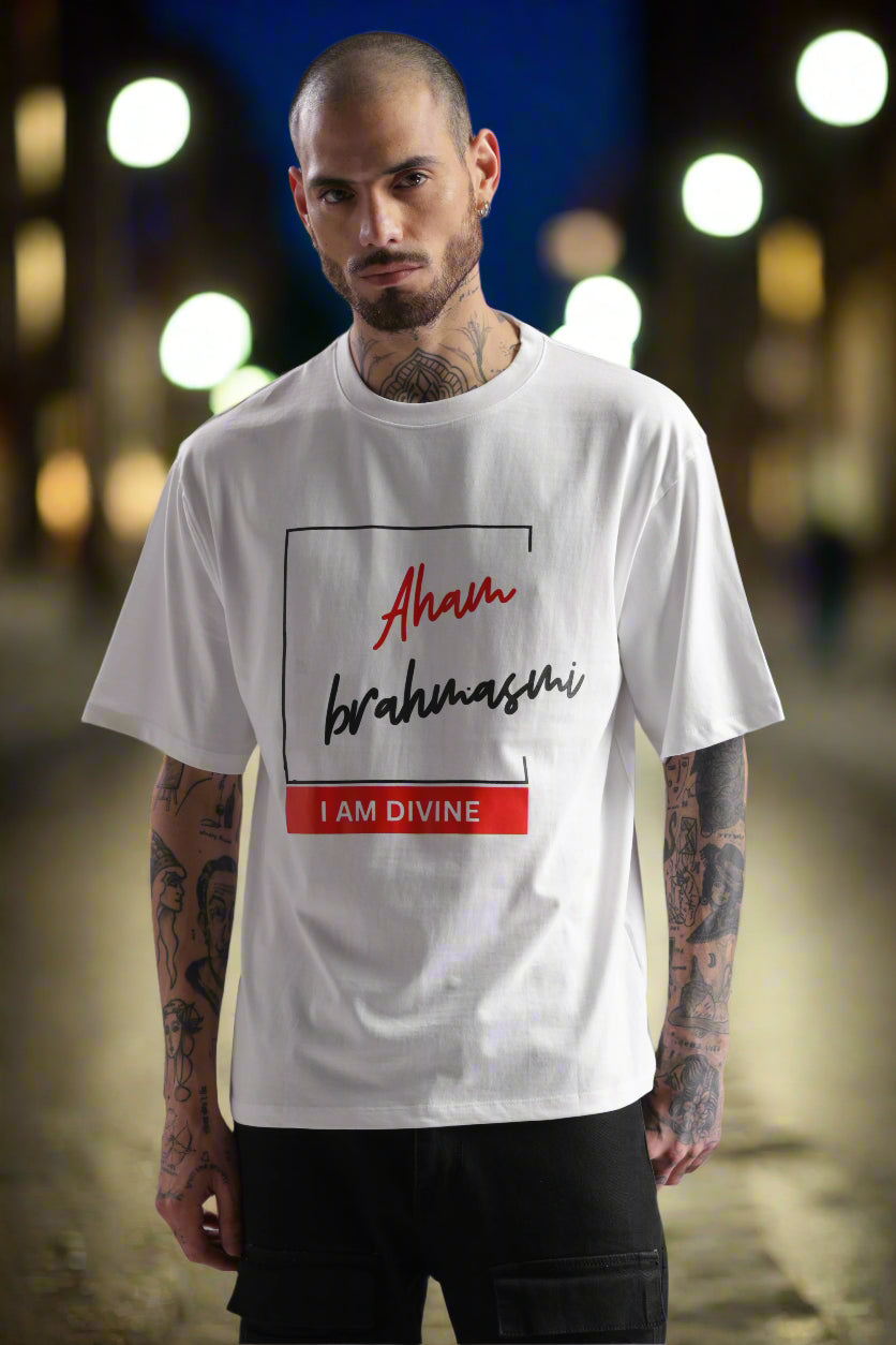 Aham Brahmasmi T-Shirt – I Am Divine - Epic threads india