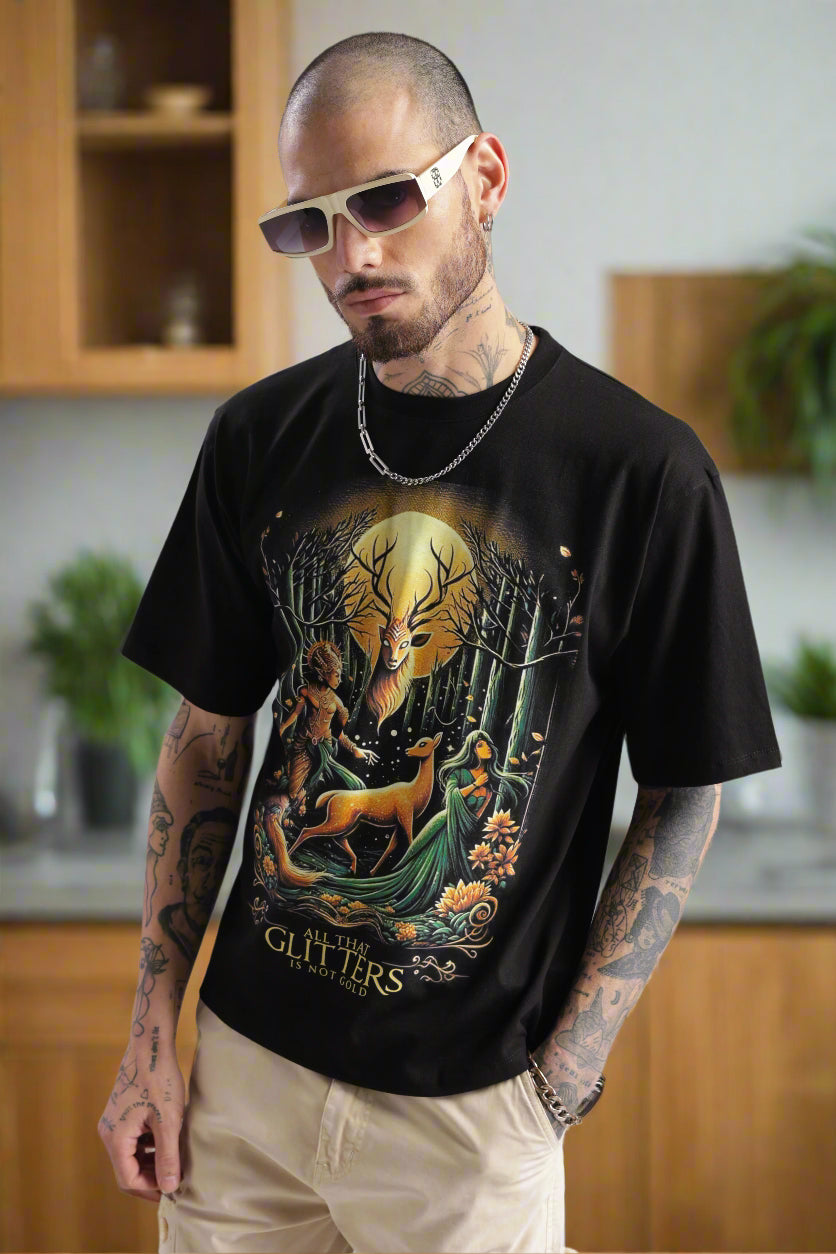 All That Glitters Is Not Gold T-Shirt – The Tale of Illusion - Epic threads india