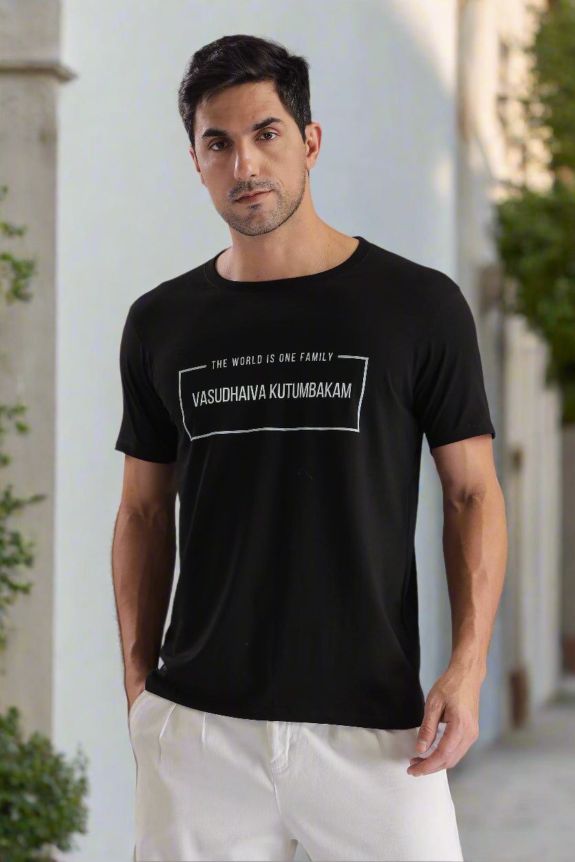 Vasudhaiva Kutumbakam T-Shirt – A Universal Philosophy