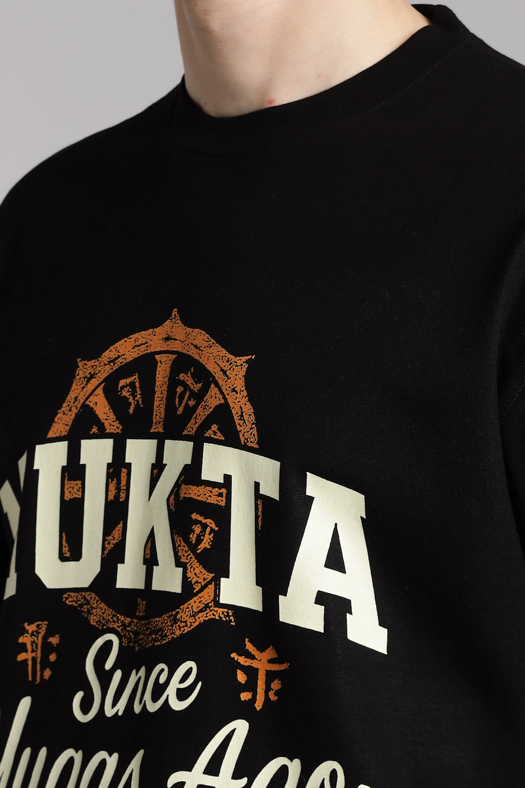 Mukta – Since Yugas Ago T-Shirt- Freedom-Black