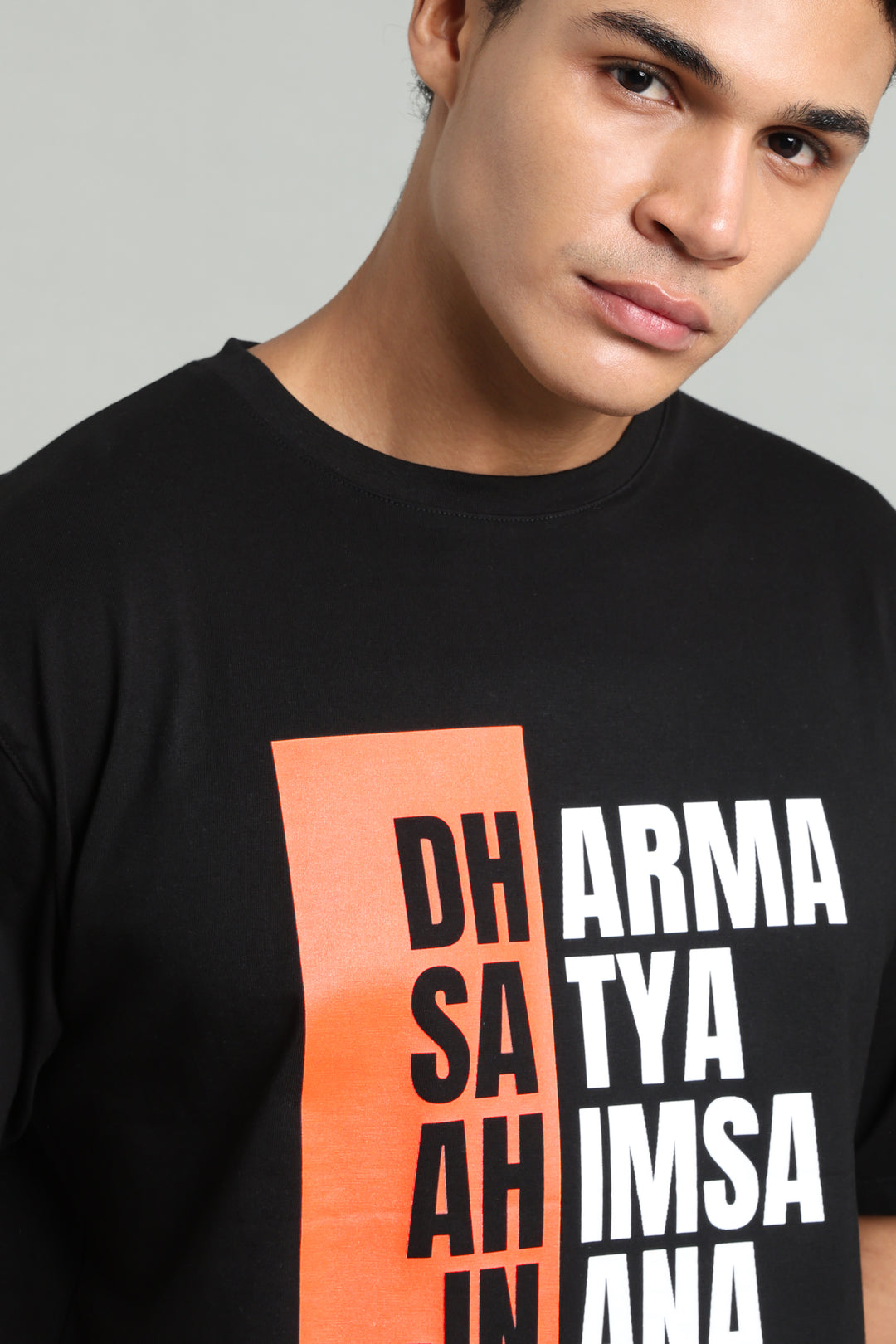 Dharma, Satya, Ahimsa, Jnana, Moksha T-Shirt – The Eternal Path