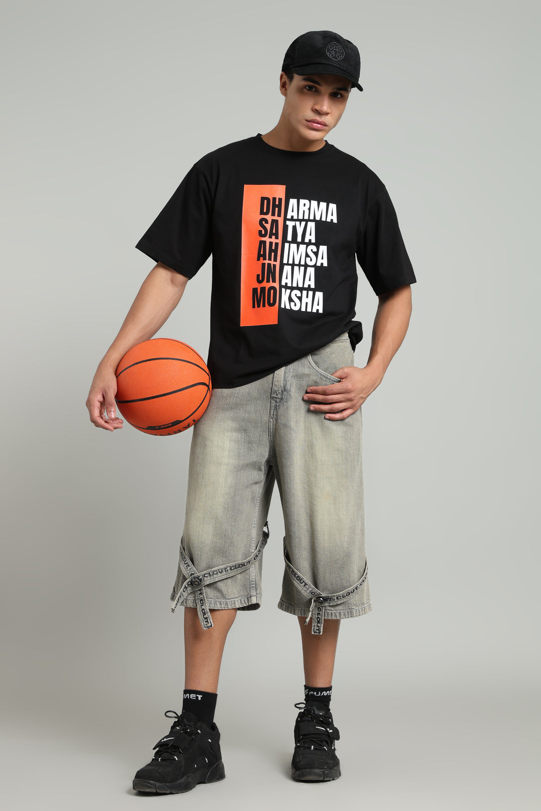 Dharma, Satya, Ahimsa, Jnana, Moksha T-Shirt – The Eternal Path