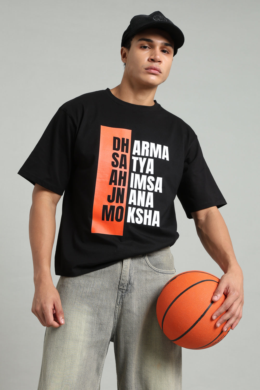 Dharma, Satya, Ahimsa, Jnana, Moksha T-Shirt – The Eternal Path