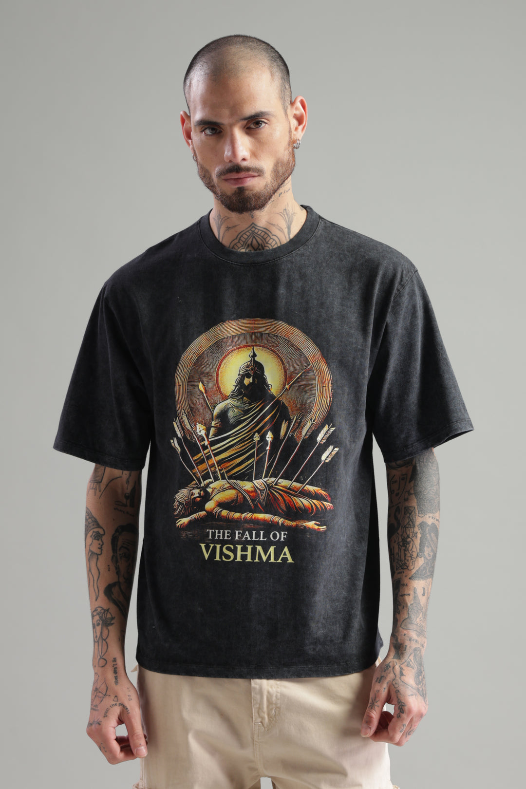 The Fall of Bhishma T-Shirt – The Immortal’s Sacrifice