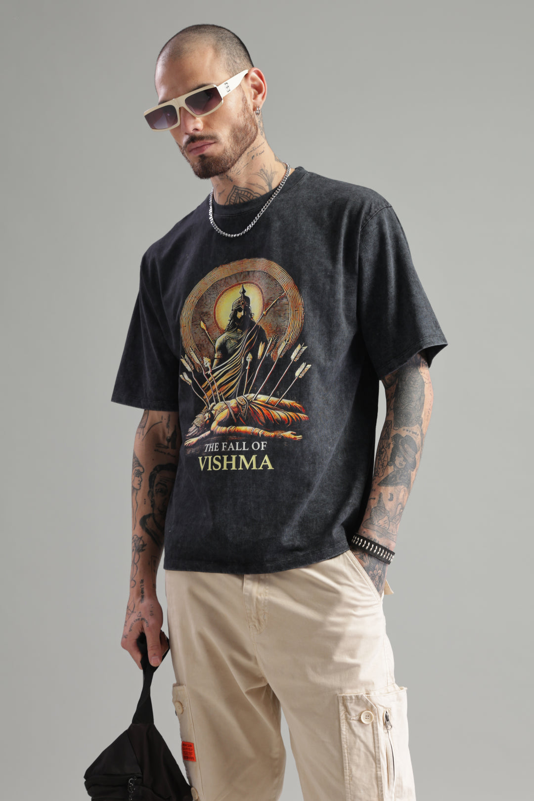 The Fall of Bhishma T-Shirt – The Immortal’s Sacrifice